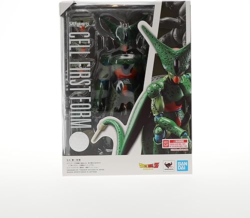 Miniatura 2 de TAMASHII NATIONS - Dragon Ball Z - Figura de acción Cell First Form, Bandai Spirits S.H.Figuarts