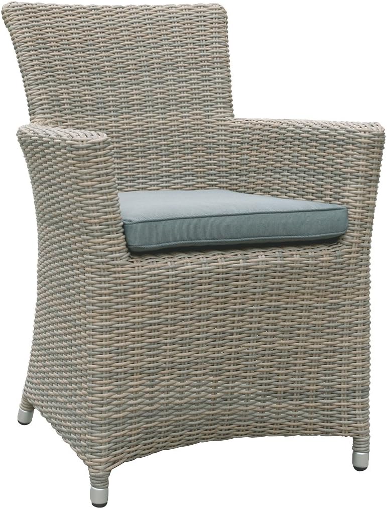 Oseasons OSRZ007AC-CHWHM Eden Rattan Dining Chair - Chic Walnut