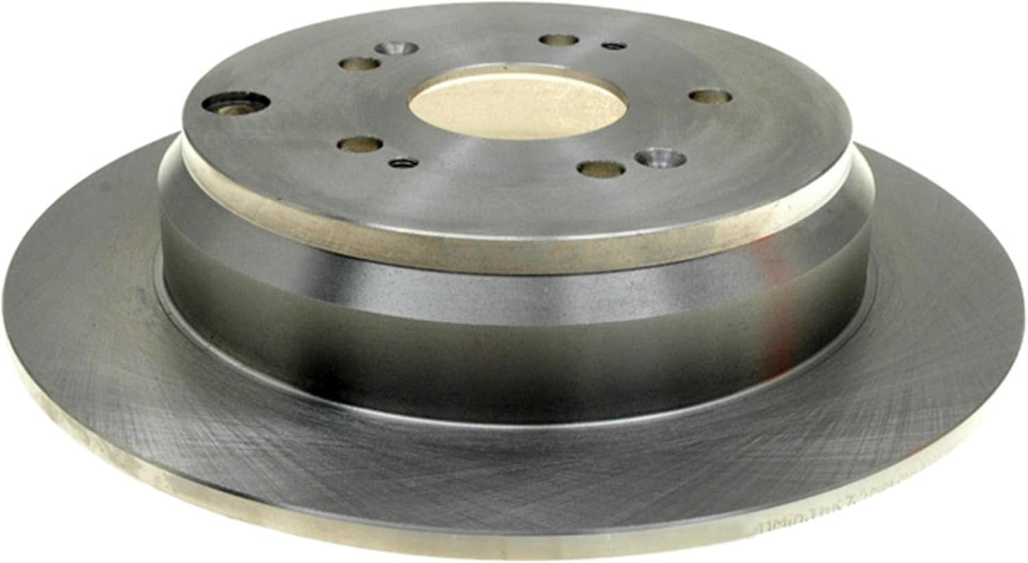 ACDelco Silver 18A2389A (19285754) Non-Coated Rear Disc Brake Rotor