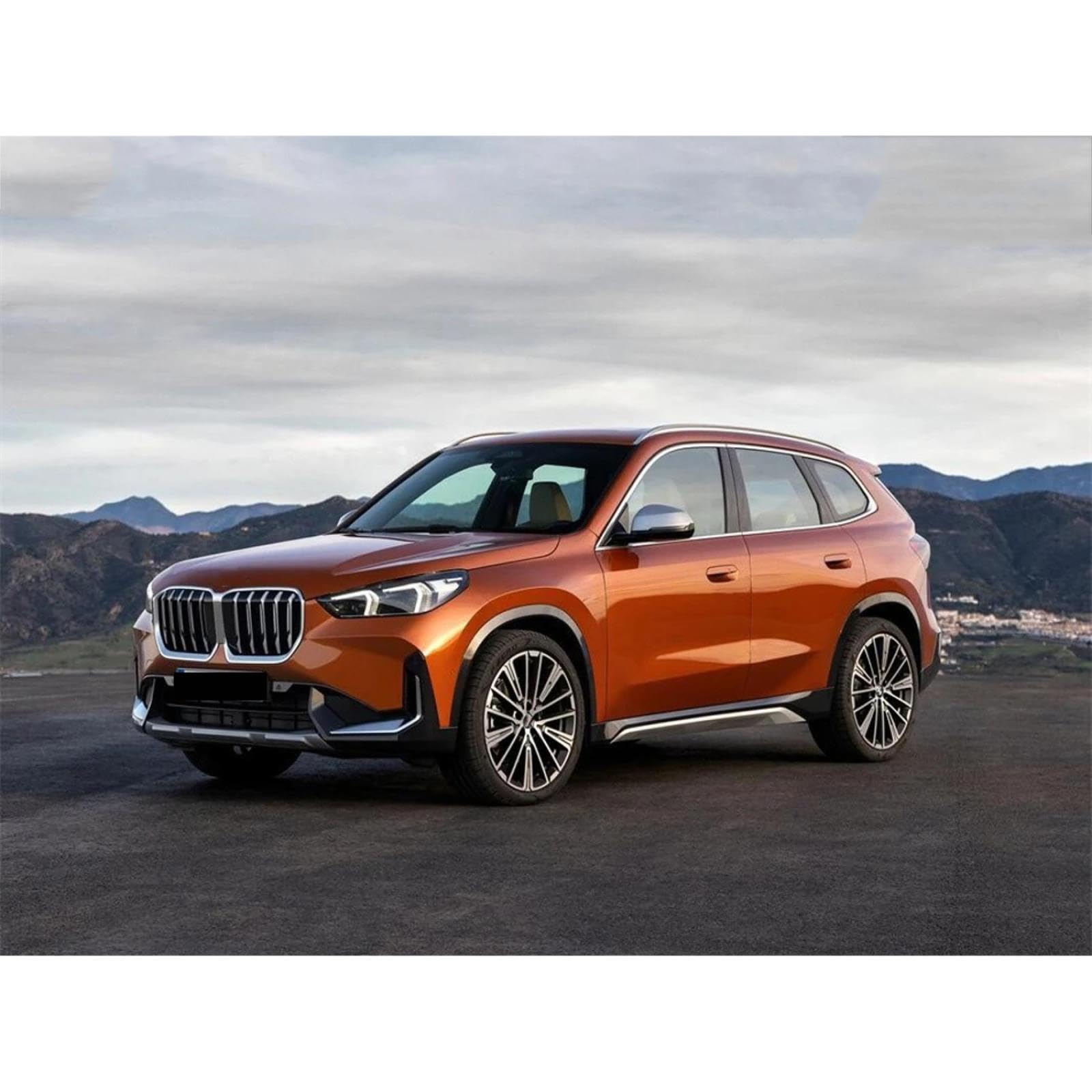 Osłona Głośnika Audio na Samochodowe dla BMW X1 U11 2023-2024, Rama głośnika drzwiowego Deska rozdzielcza Osłona ramki głośnika audio Akcesoria wykończeniowe