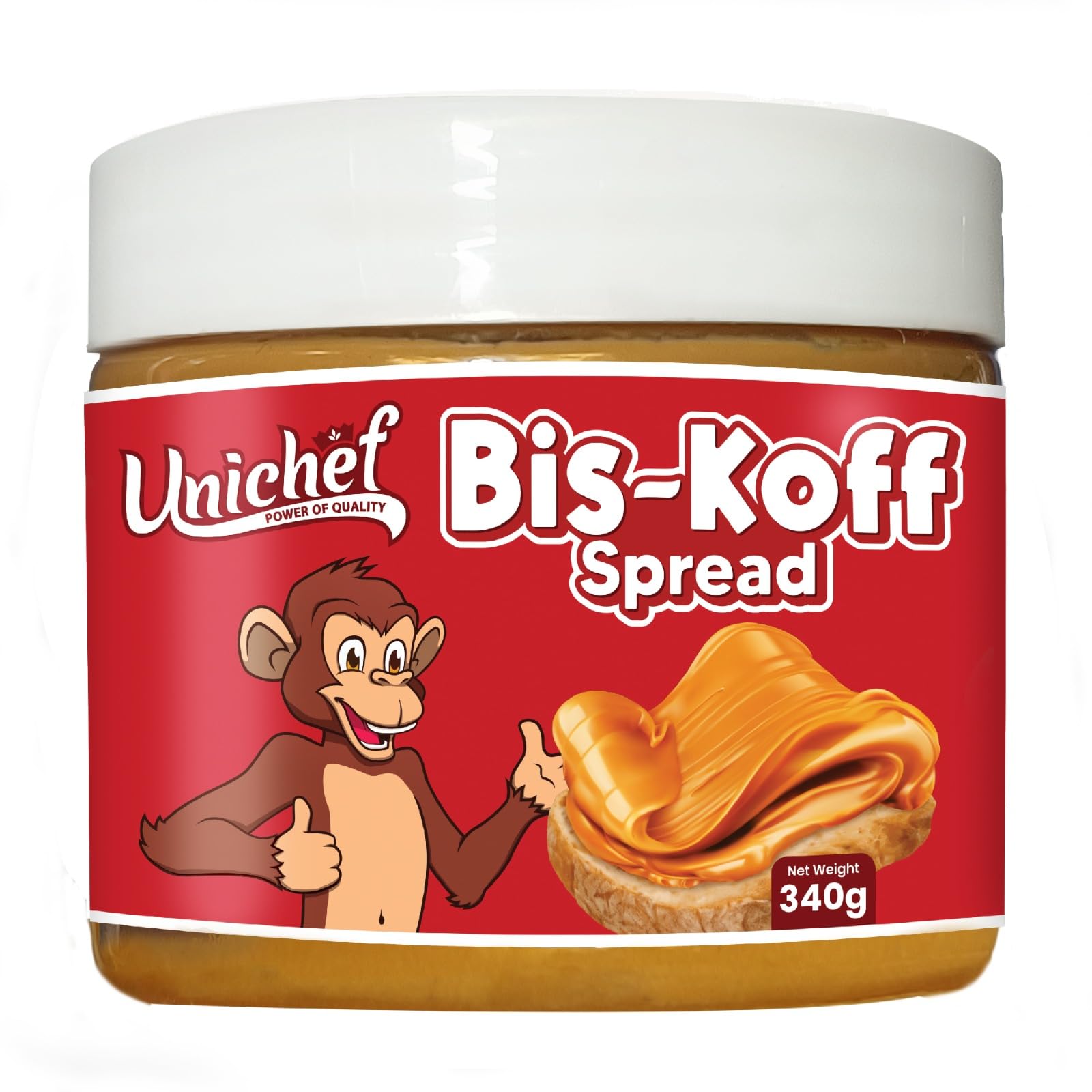 Unichef Bis-Koff Biscuit Spread 340 Gms