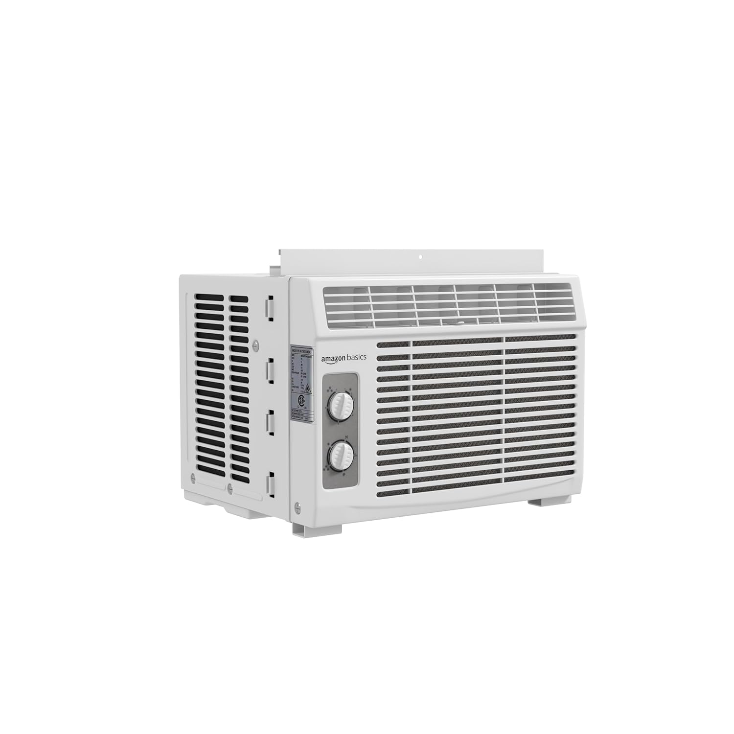 Amazon Basics 5000-BTU Small Window Air Conditioner Up to 150 Sqf Window AC Units with Cool and Fan