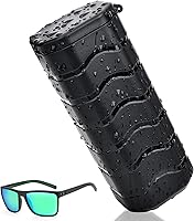 Vista 1 de Funda rígida táctica para lentes de sol, de grado militar, a prueba de golpes y resistente al agua, para exterioresviajes, compatible con Ray-Ban
