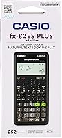 Vista 2 de Casio Fx-82es Fx82es Plus BK Display calculadora científica cálculos con funciones de 252