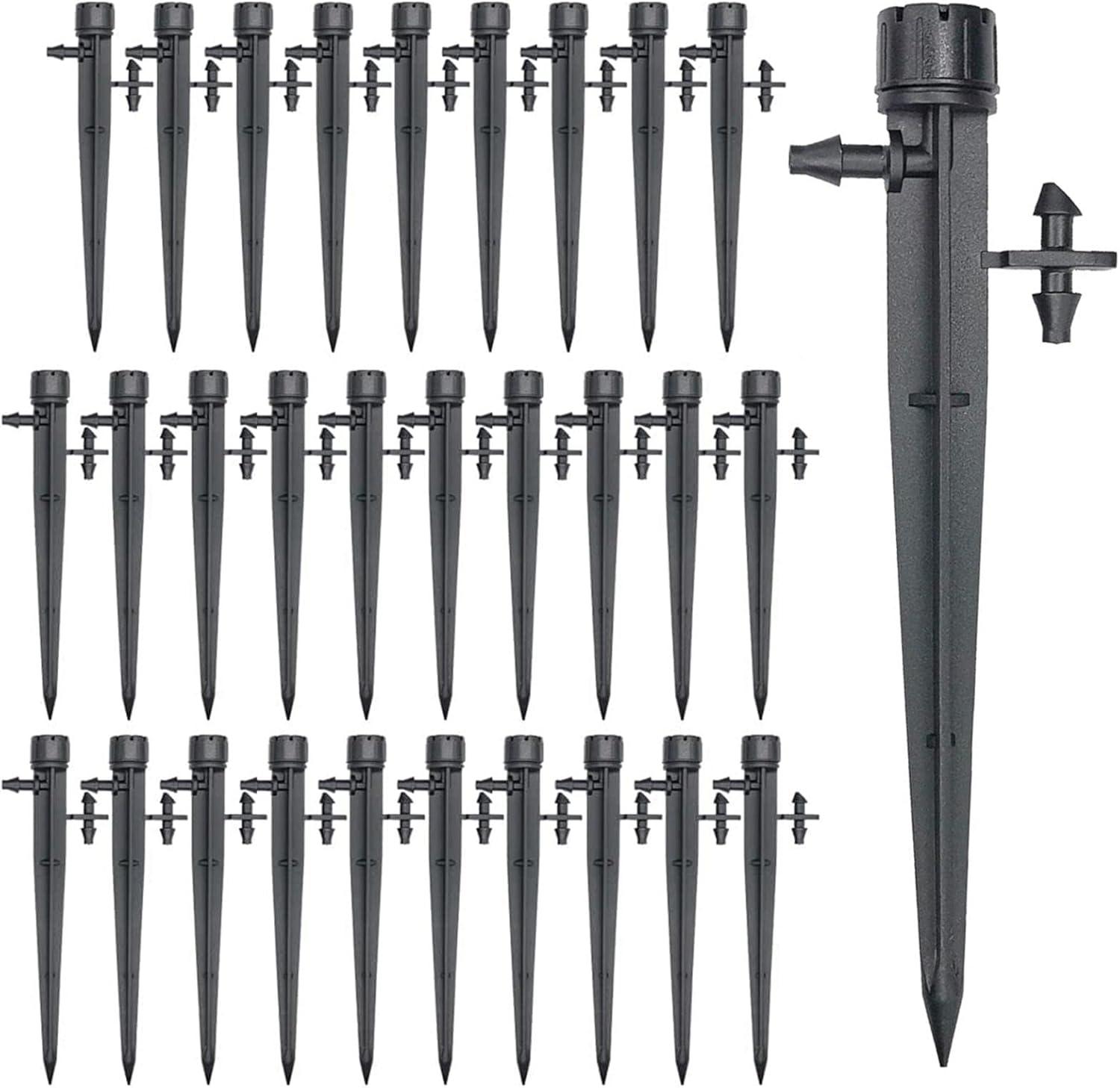 Pomrone Bewässerung Tropfer 1/4" Flow Tropfbewässerung Tropfer Kopf