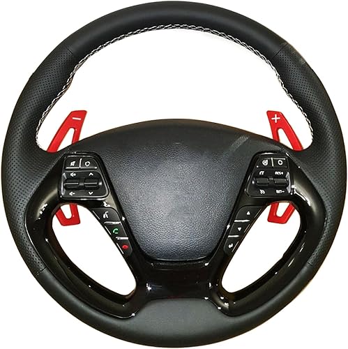 Miniatura 4 de VLIMUS Palanca de cambios para Kia Rio Sx Ceed Pro Gt Sw Cadenza Vg Forte S Koup 2014 2015 Car Volante Paletas Extensión Cambio Rápido Paletas