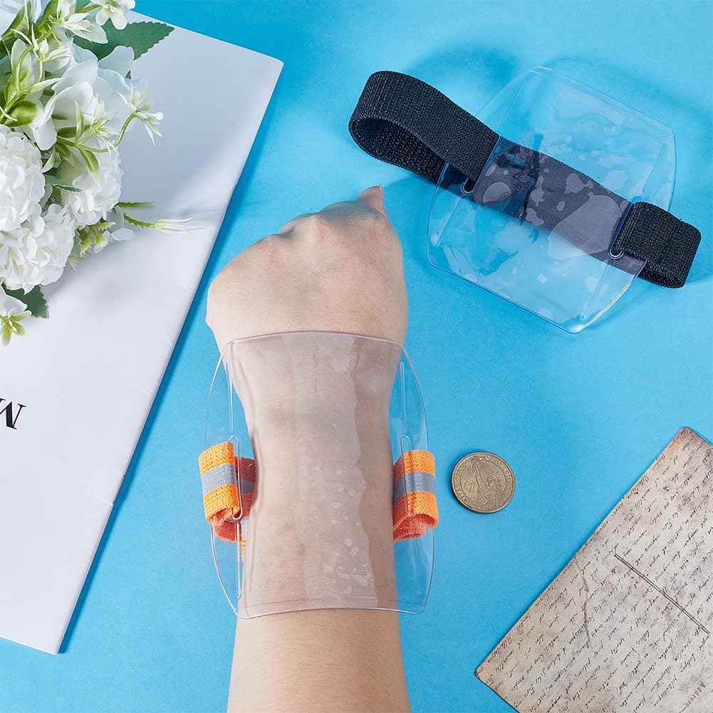 Porte-badge Universel En Cuir De Vache Avec Clip De Ceinture, Clip En Métal Et Chaîne Inclus Pour Policiers (noir