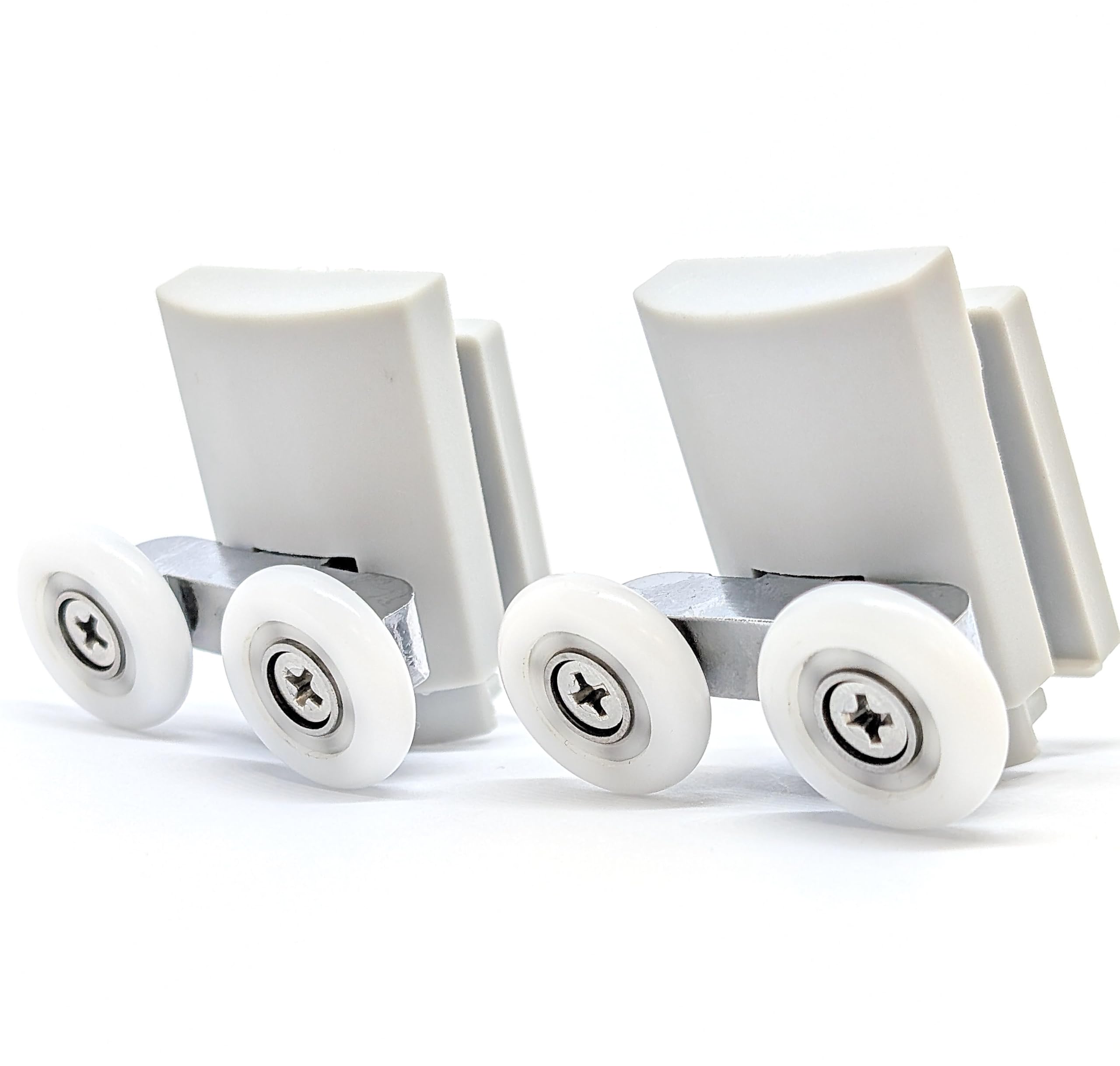 Roulettes pour porte de douche ME1 21 mm lot de 2 galets inférieurs haute résistance