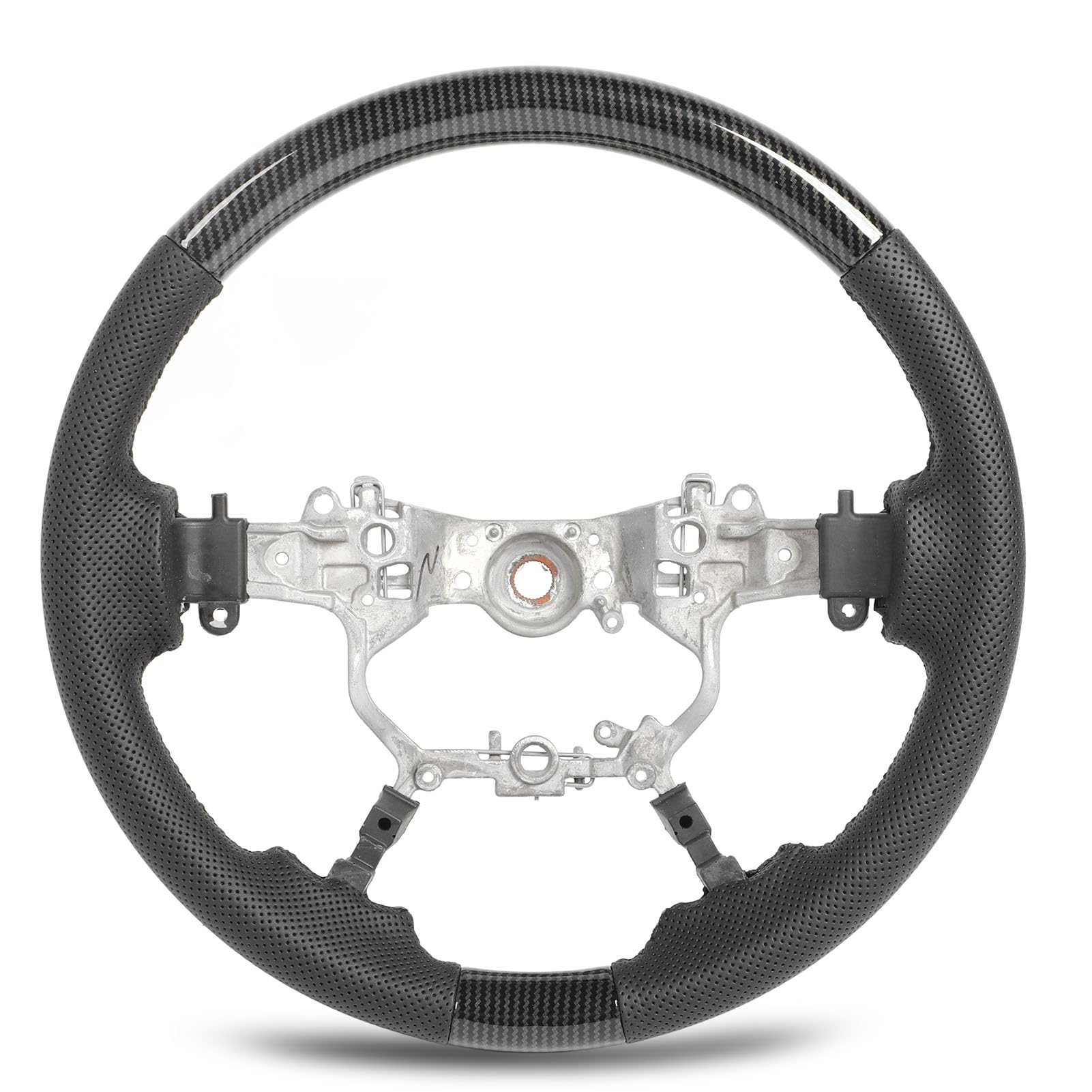 Sostituzione del volante in pelle traforata Hydro Dip Design innovativo per il comfort di guida (Stile in fibra di carbonio)
