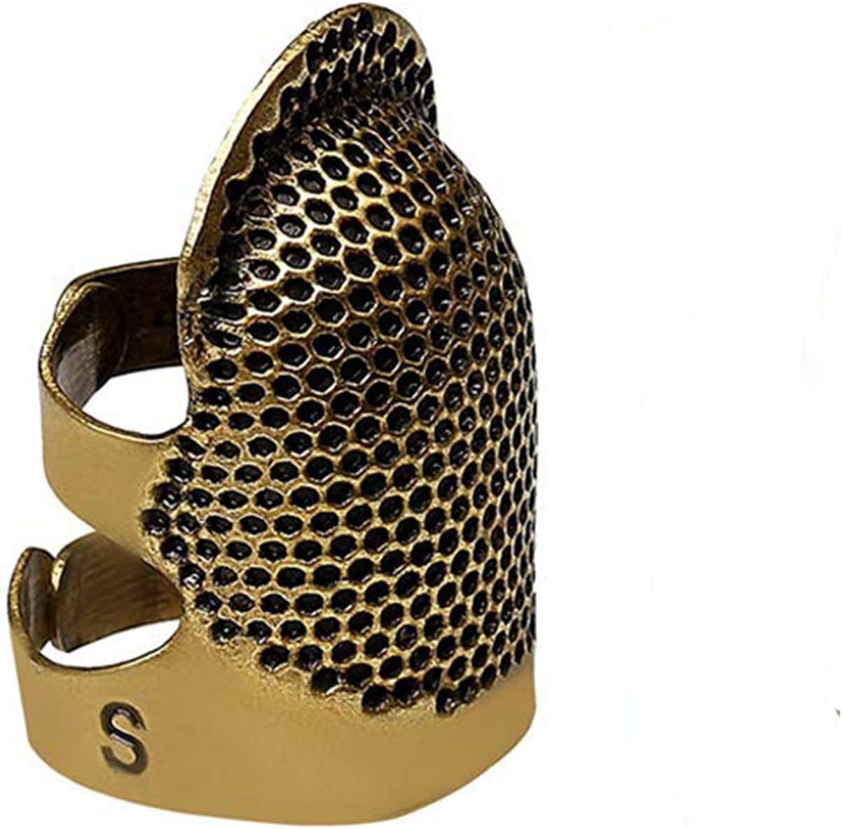 Coppers Finger Protector Thimble Adjustable Fingertip Thimble For Sewing Embroid