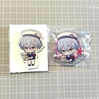 ブレイクマイケース ブレマイ うきうきマリン アクリルスタンド アクリルバッジ 在間樹帆