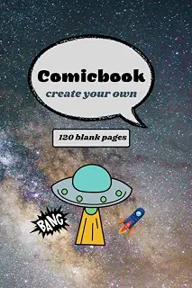 Comicbook: For kids and adults for creating your own comic story