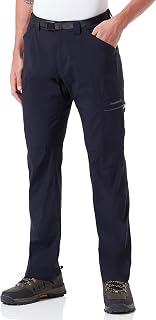 TRANGO Men's Pant. Long Osil Vn Trousers, Black/White, L