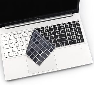 iFyx Silicone Keyboard Skin Cover for 17.3" HP Pavilion 17-cn 17-cp 17z-cp Series 2020-2024 Laptop Keyboard Protector (Black)
