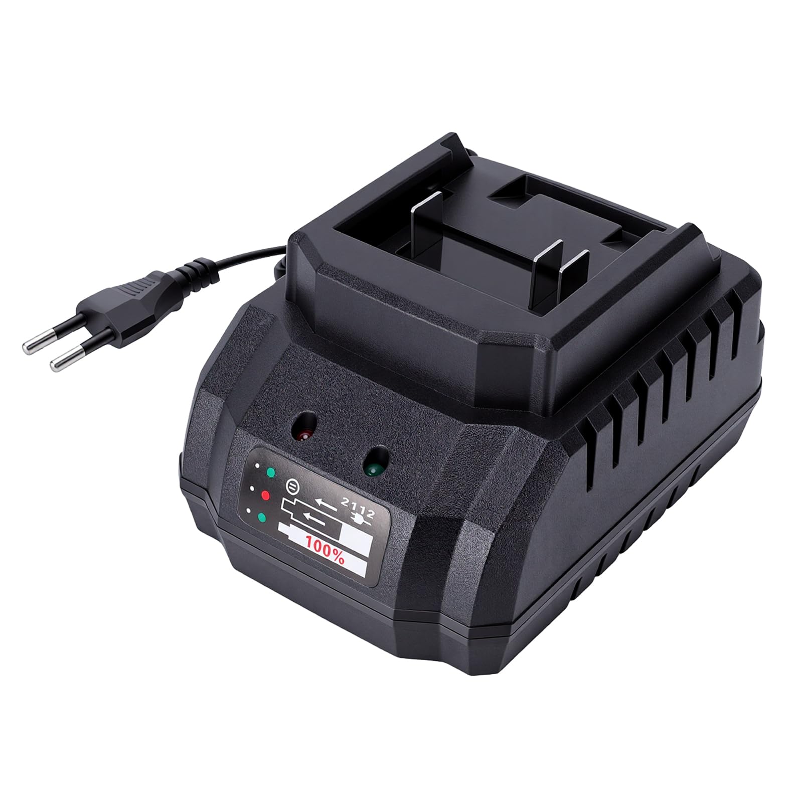 ANGGREK Herramienta de Crimpado Hidráulico Inalámbrica, Prensa para Terminales Eléctrica, 60 KN, de 12 Mm, for Cable de Cobre y Aluminio (Enchufe de la UE)