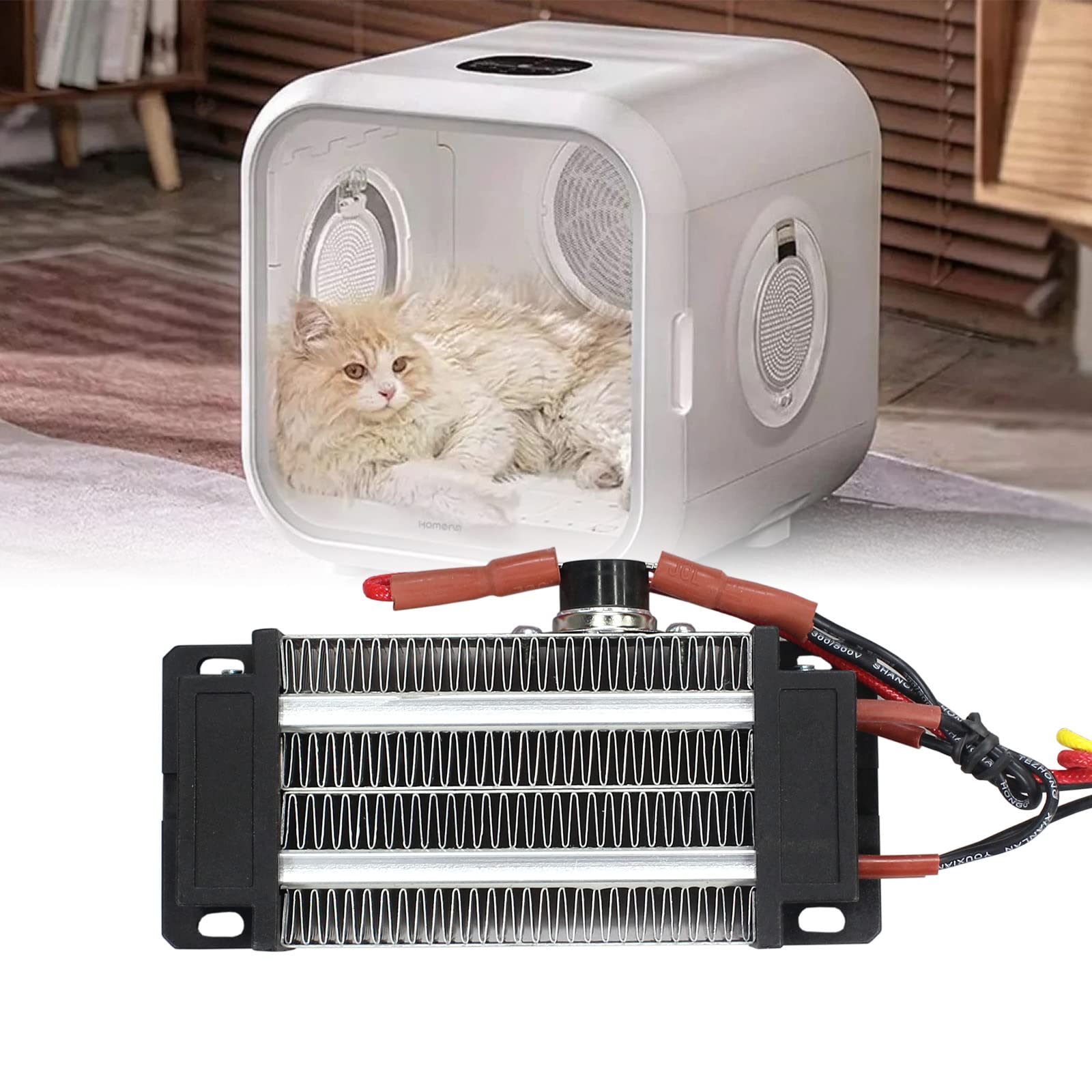 Amazon.com: 110V 300W PTC Air Heater Energy Saving Small Space Car Fan  Heater Ceramic Constant Temperature Heating Element Heaters with Auto  Constant Temp Function Heating Incubator for 3D Printer, PTCYIDU :  Automotive