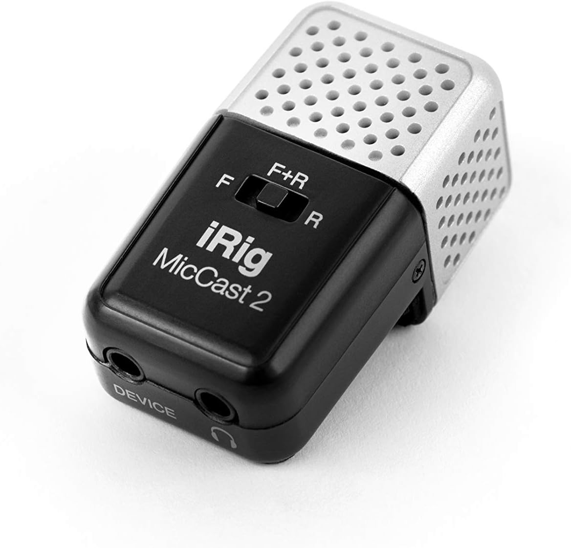 IK Multimedia iRig Mic Cast 2 | Voice recording microphone for iPhone, iPad and Android