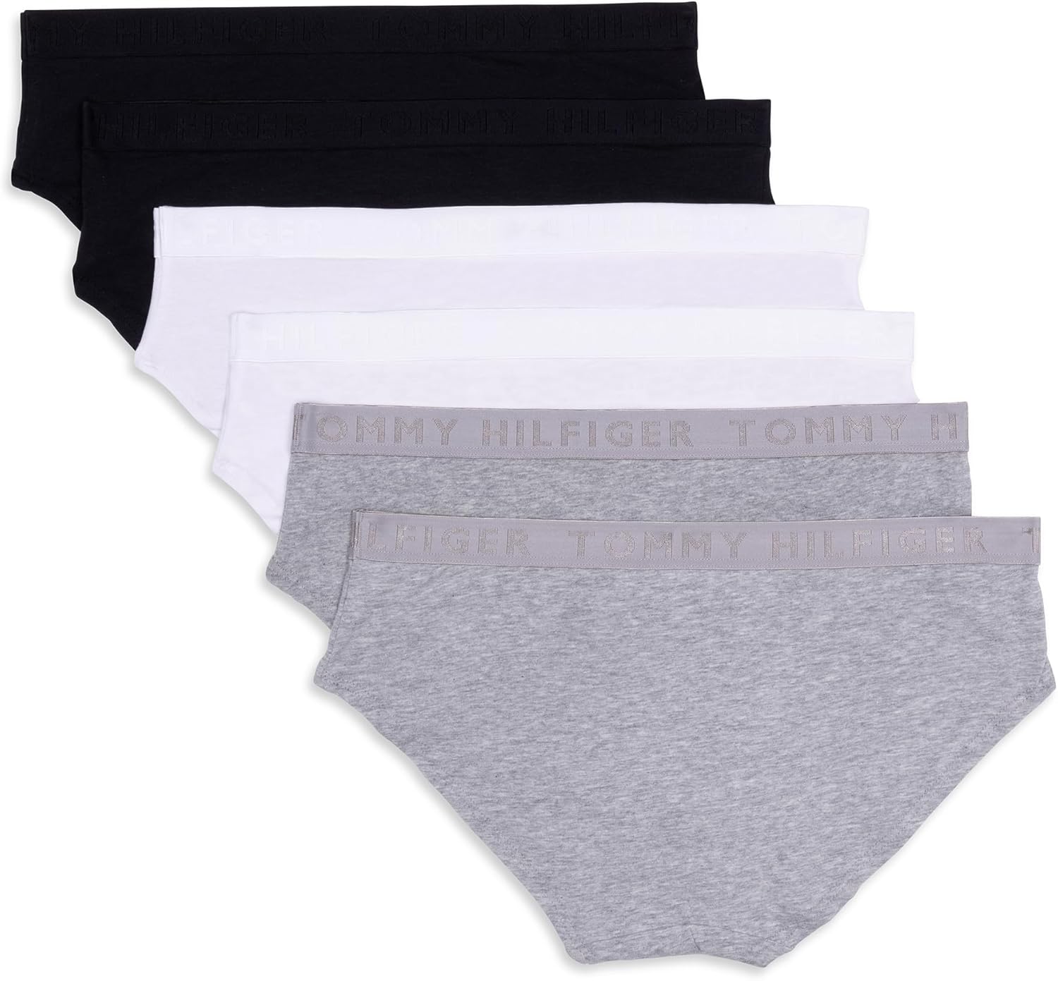 Tommy Hilfiger womens Cotton Hipster Underwear 6-pack - Image 2