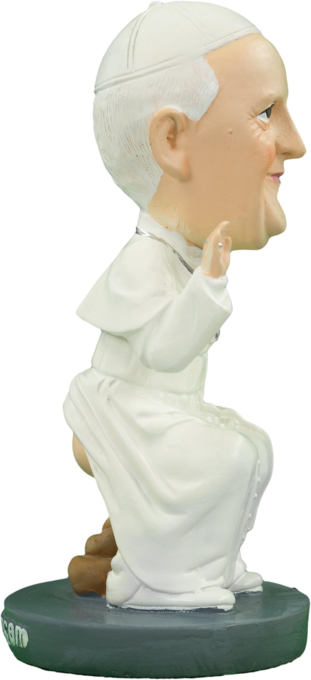 Caganer Shop Pope Caganer Modern Interpretation of Catalan Nativity Scene Poo Figurine—Pooping Statue—Funny Gift, Great White Elephant Gift, Hilarious Holiday Tradition