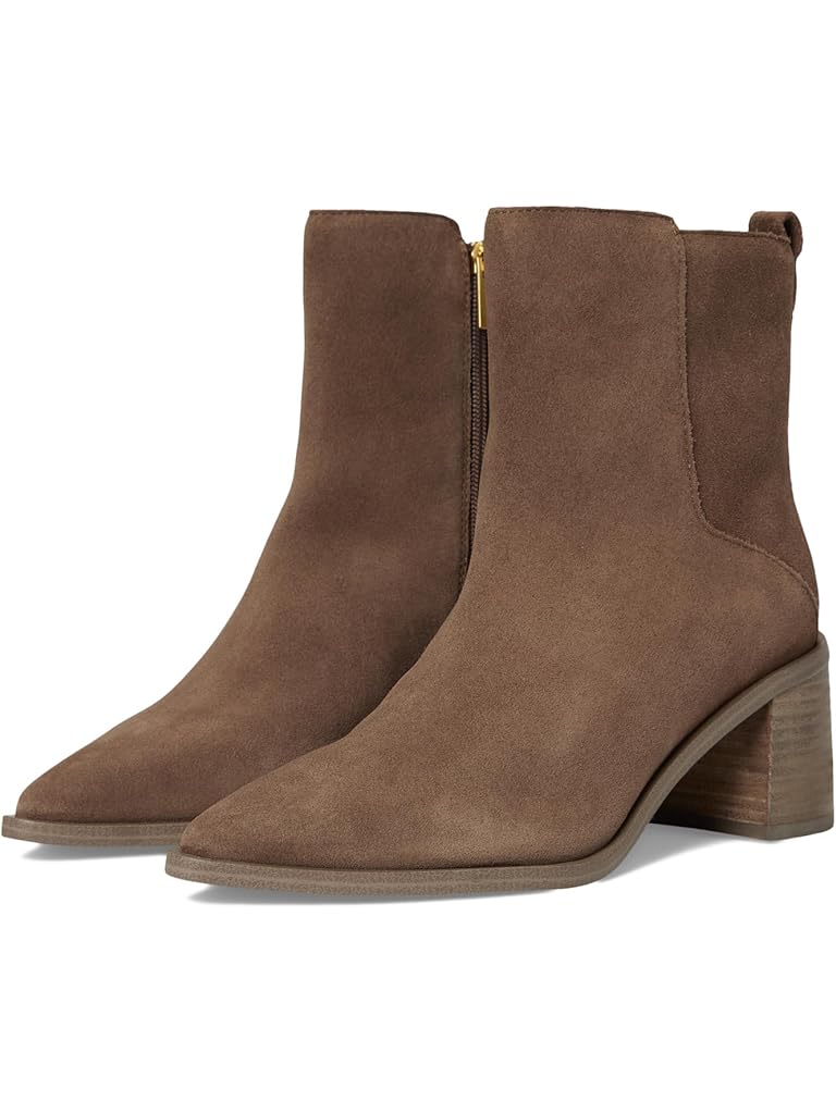 Taupe Vince Camuto Lorelai Block Heel Bootie