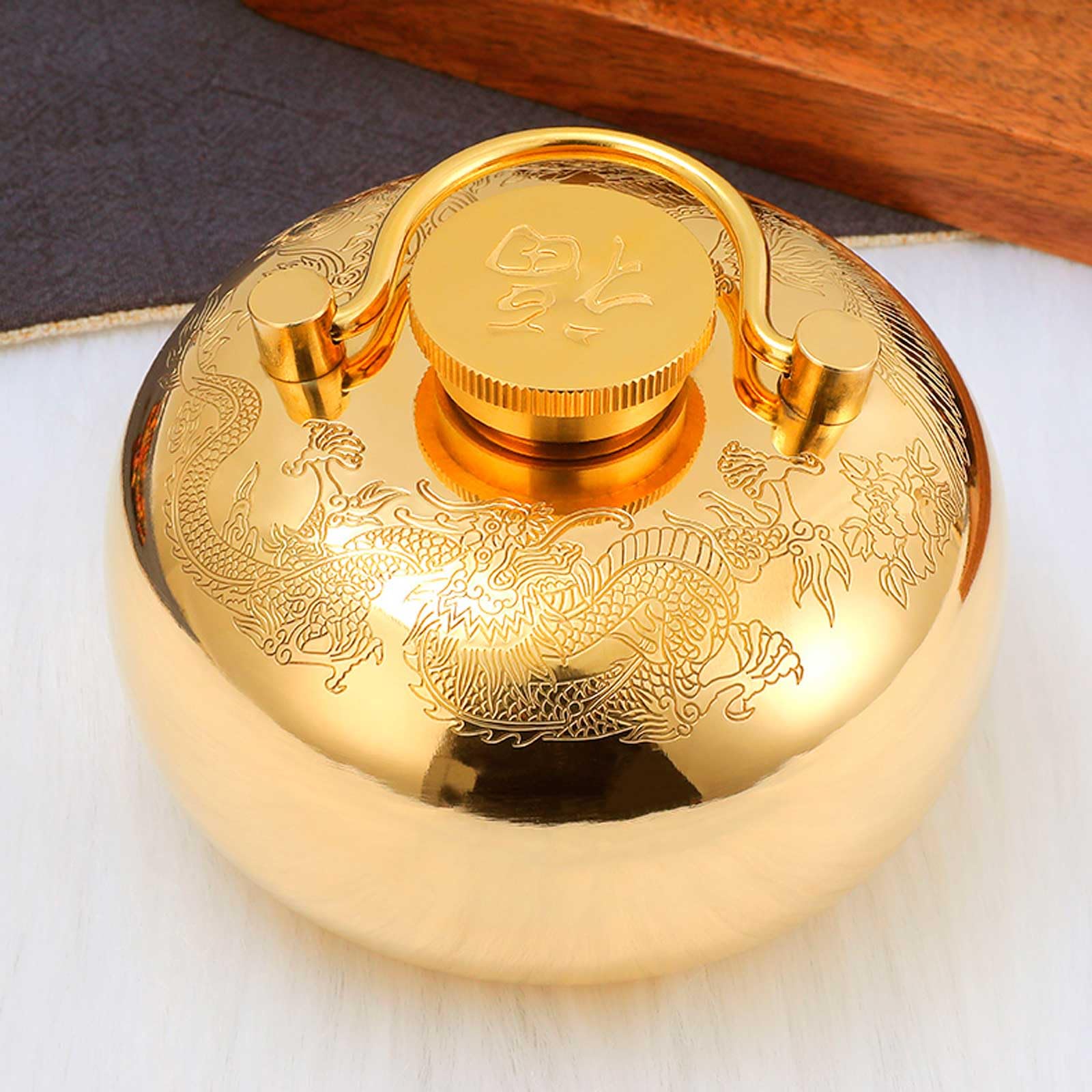 Bolsa de Cobre para Botella de Agua Caliente, Segura, Bolsa de Terciopelo Suave, calienta la Colcha, el Cuerpo, Las Manos y los pies, Reduce la Fatiga y el Dolor Bolsa de Agua Caliente Bolsa
