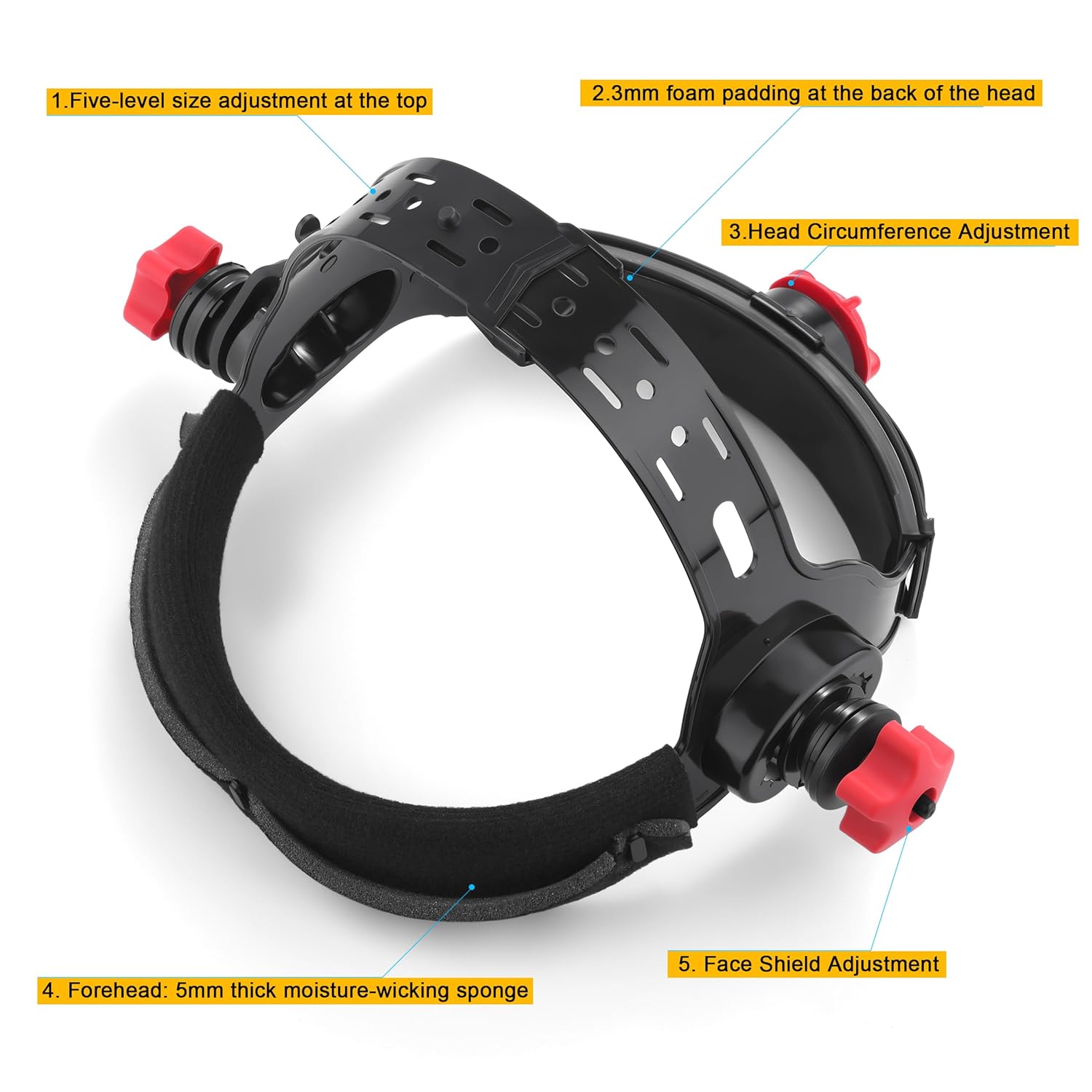 Face Shield Mask Dust Safety Helmet Protection Grinding Shields Work Woodworking Full Equipment Protective Clear Plastic Glasses Visor Hard Hat Cover Faceshield Cutting Guard Dexter Sheild