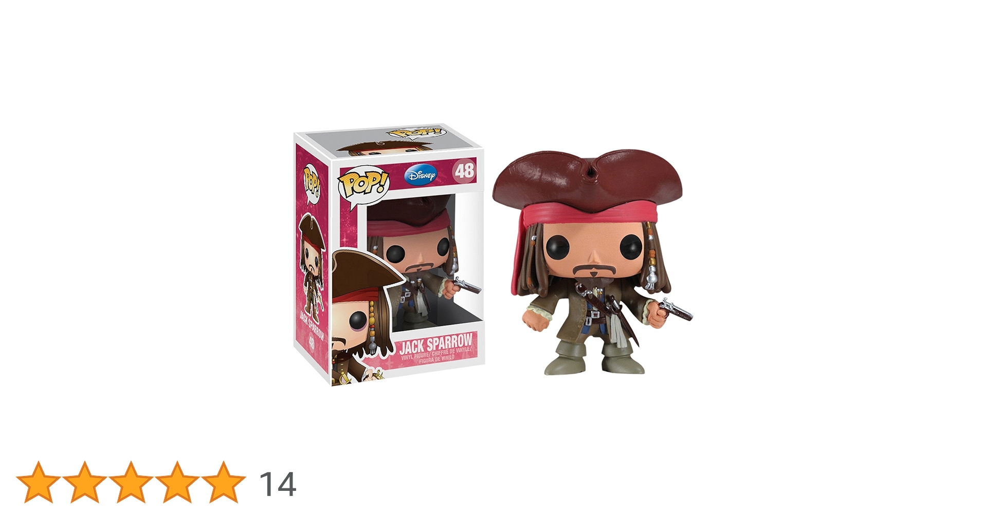 Funko POP Disney Jack Sparrow Vinyl Figure : Amazon.ca: Toys