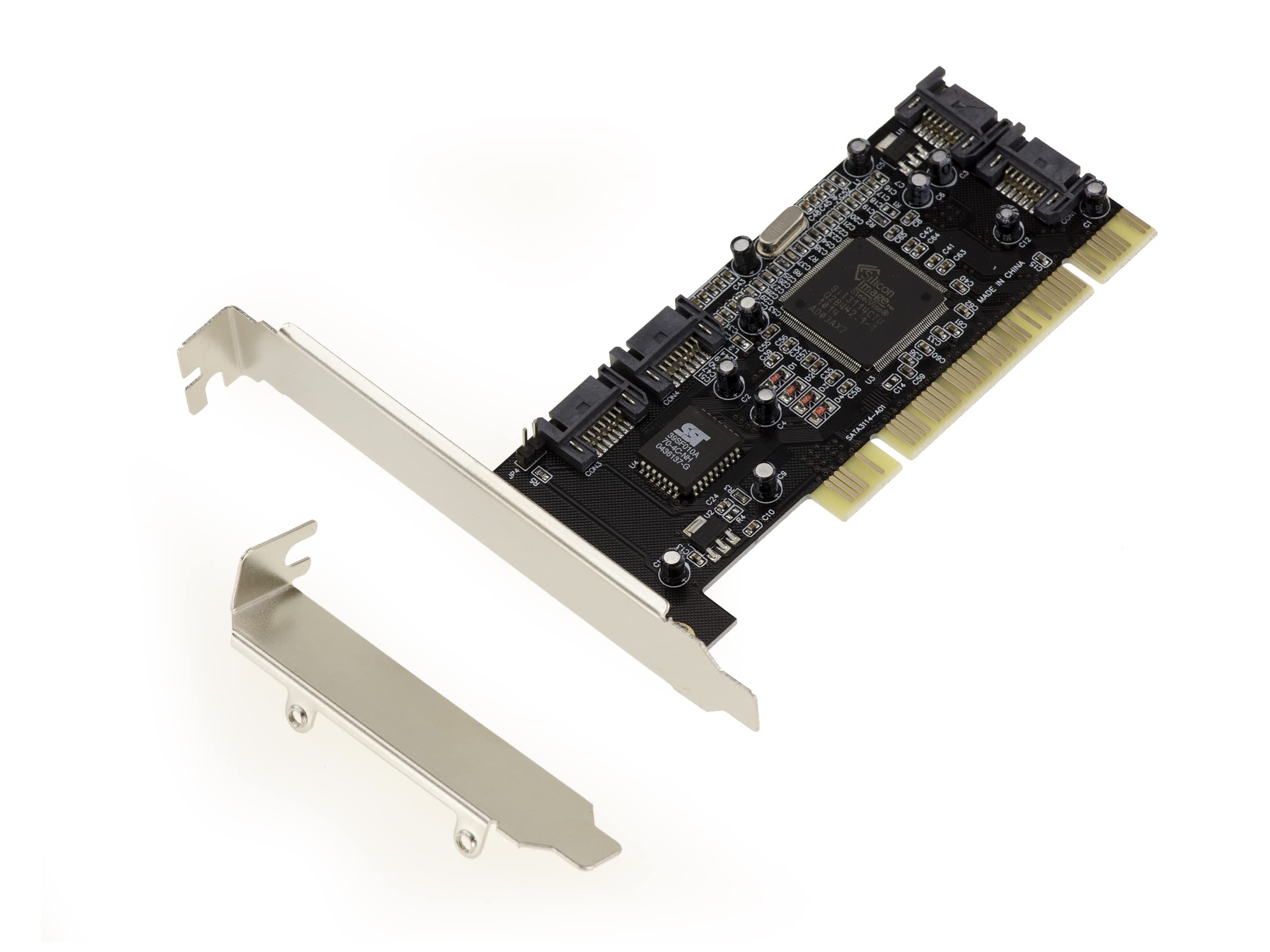 KALEA-INFORMATIQUE Carte PCI SATA Raid 4 Ports Silicon Image SIL3114 | Carte PCI SATA 4 ports RAID Silicon Image SIL3114