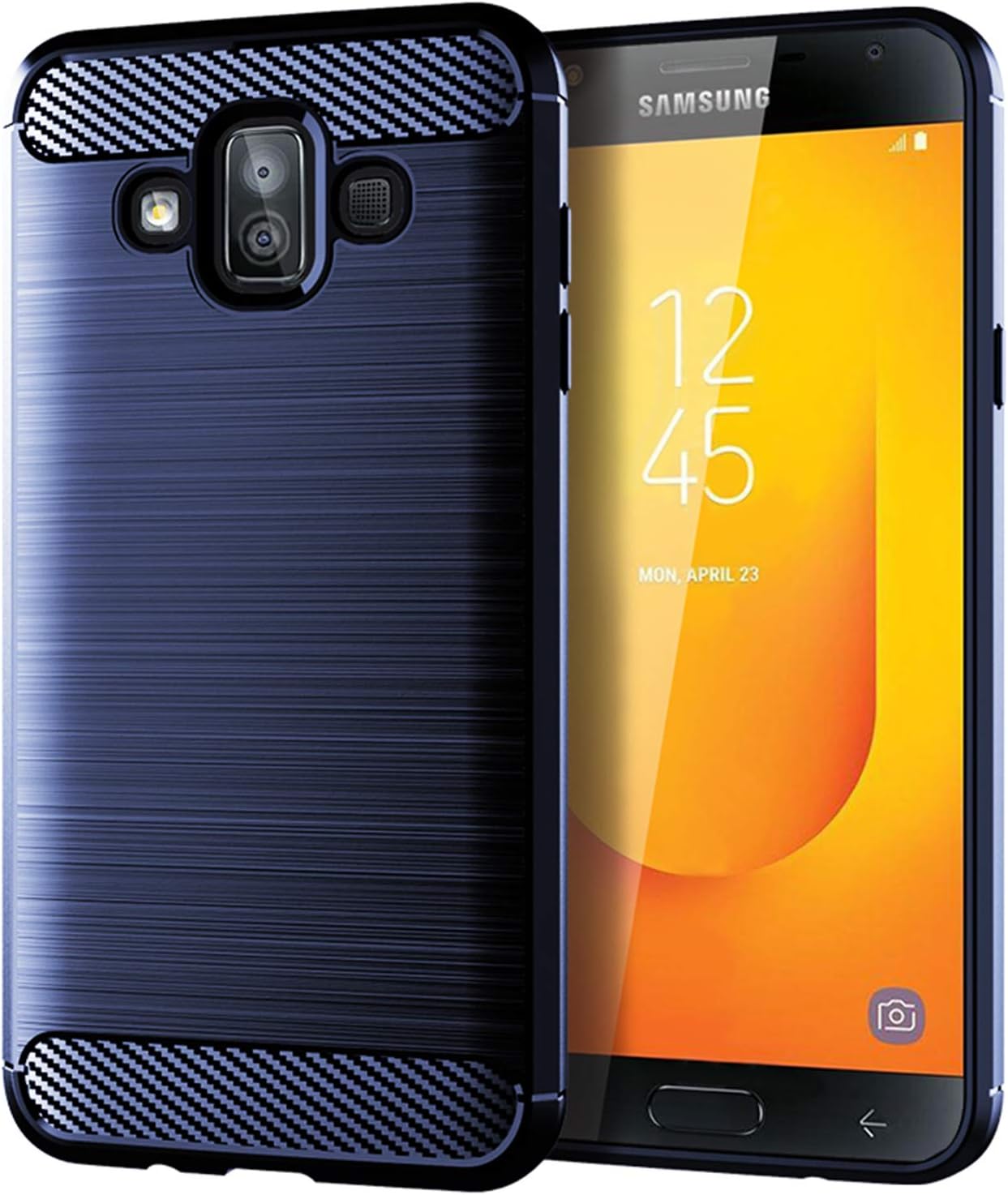 NEKOYA Samsung Galaxy J7 Duo case,Soft Feeling Full Protective Anti-Scratch&Fingerprint + Scratch Resistant Fit Mobile Phone Case Cover for Samsung Galaxy J7 Duo