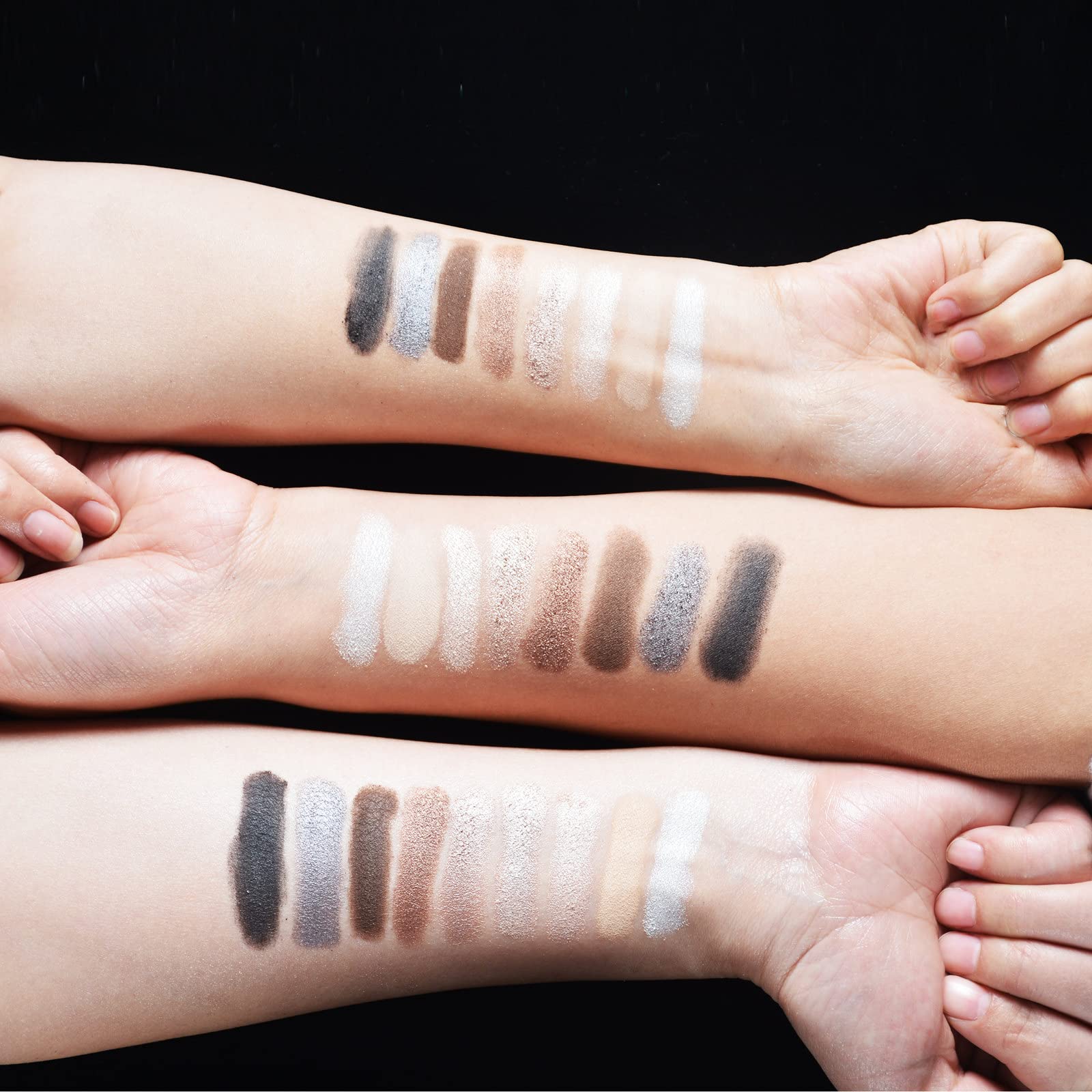 OBLHER B Palette di ombretti a 8 colori Deluxe Contour Palette di ombretti Matte Shimmer High Color Warm Eyeshadow Palette E9470-01