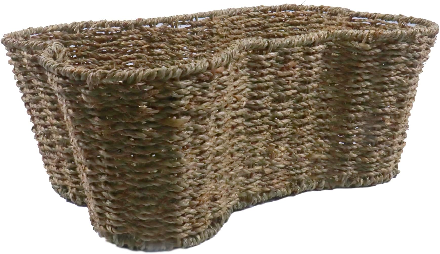 Brabtod Dog Toy Basket Dog Toy Bin Wicker Storage Basket