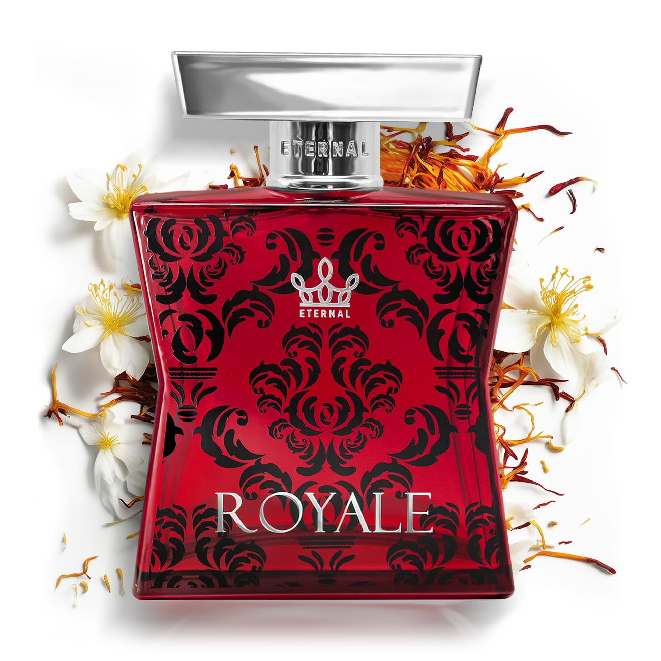 Eternal Fragrance Eternal Royale EDP Inspired by B.accarat R.ouge 540, 3.4 oz (100ml) Long-lasting, Vegan, Clean Ingredients, Unisex Perfume Spray, 2000 sprays per bottle