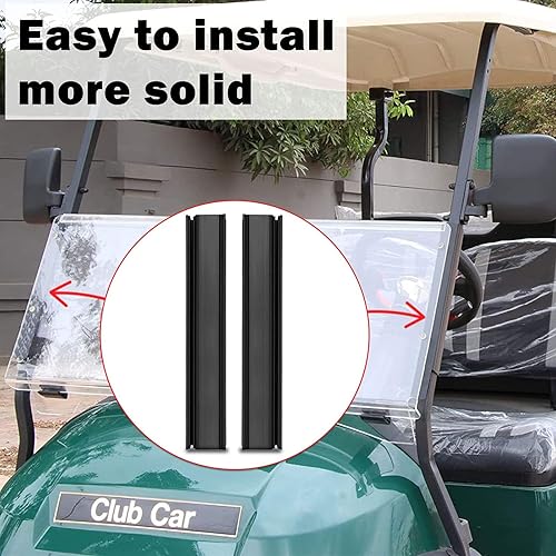 Miniatura 7 de Clips para parabrisas de carrito de golf de 12.6 pulgadas, ajuste de banda de tubo de 1 x 1 pulgada para Club Car DS Club Car Precedent Tempo Adward