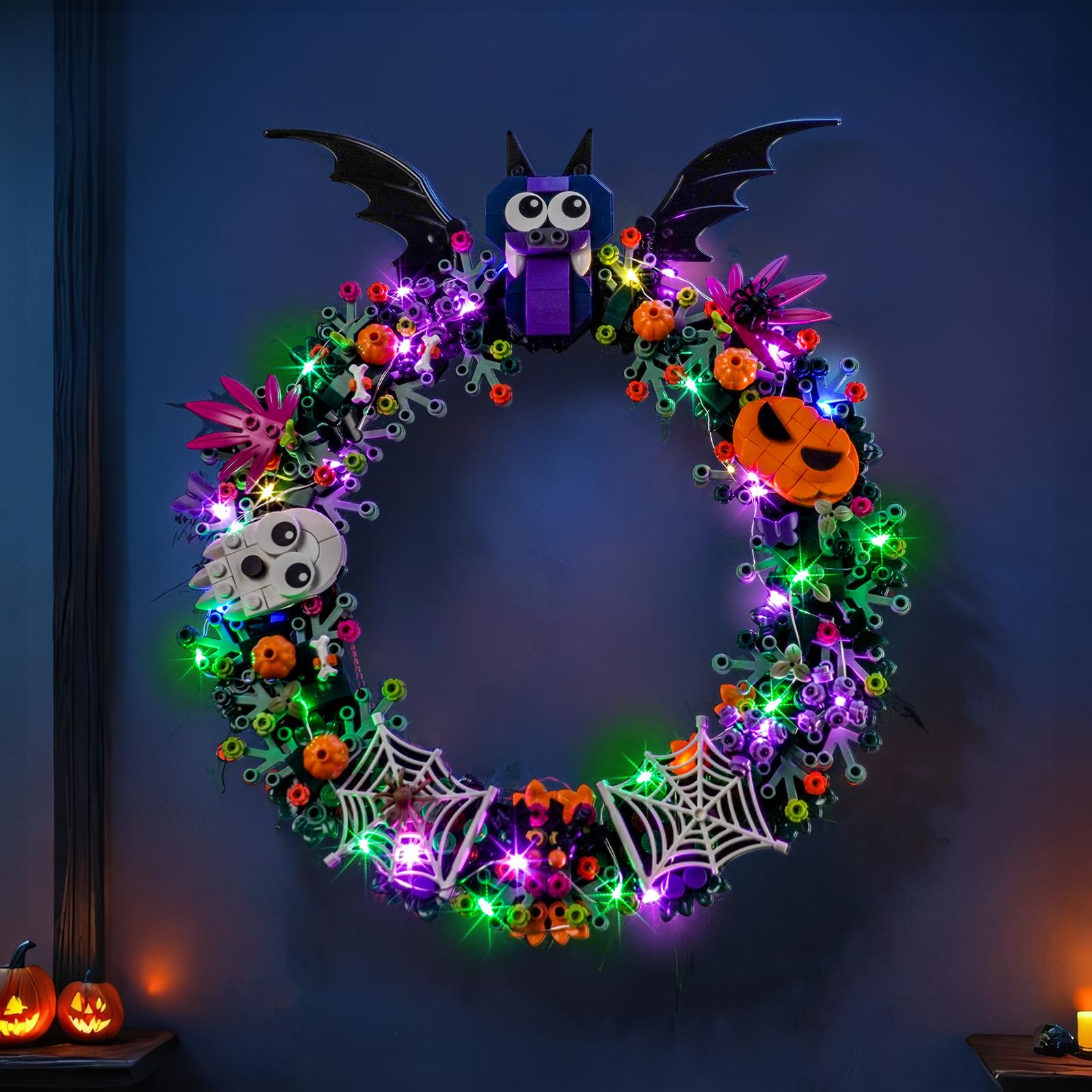 Light Kit Compatible with Lego 40825 Halloween Wreath (No Model) - Image 4