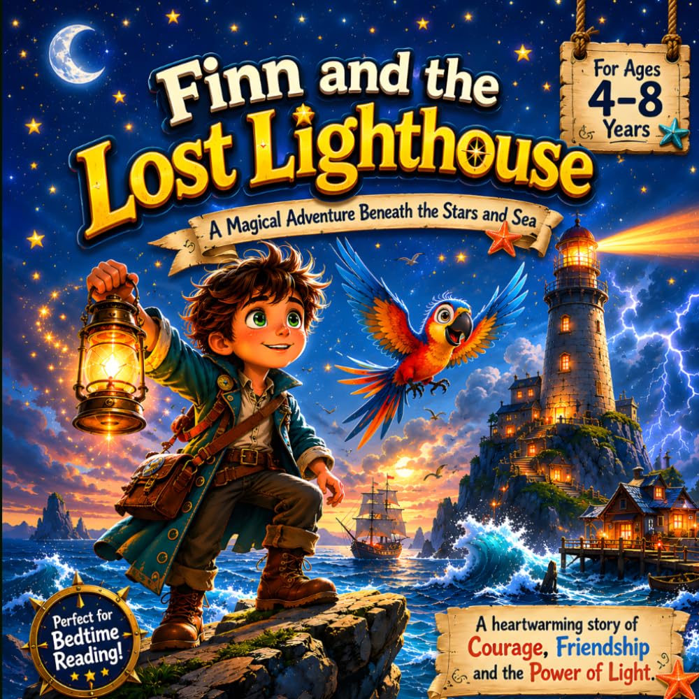 Finn and the Lost Lighthouse: A Magical Adventure Beneath the Stars and Sea