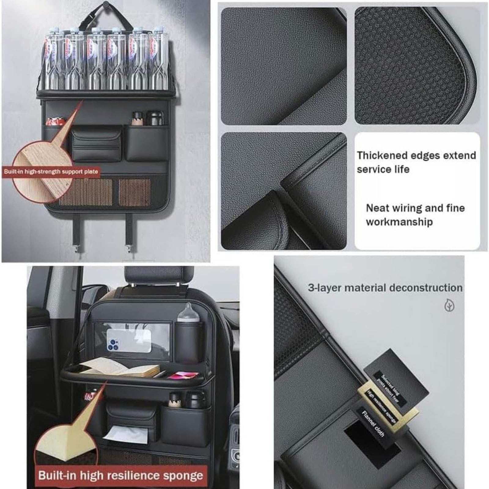 Organizer Sedile Auto per Mini 2Doors/Cooper/Cooper S/Cooper SE