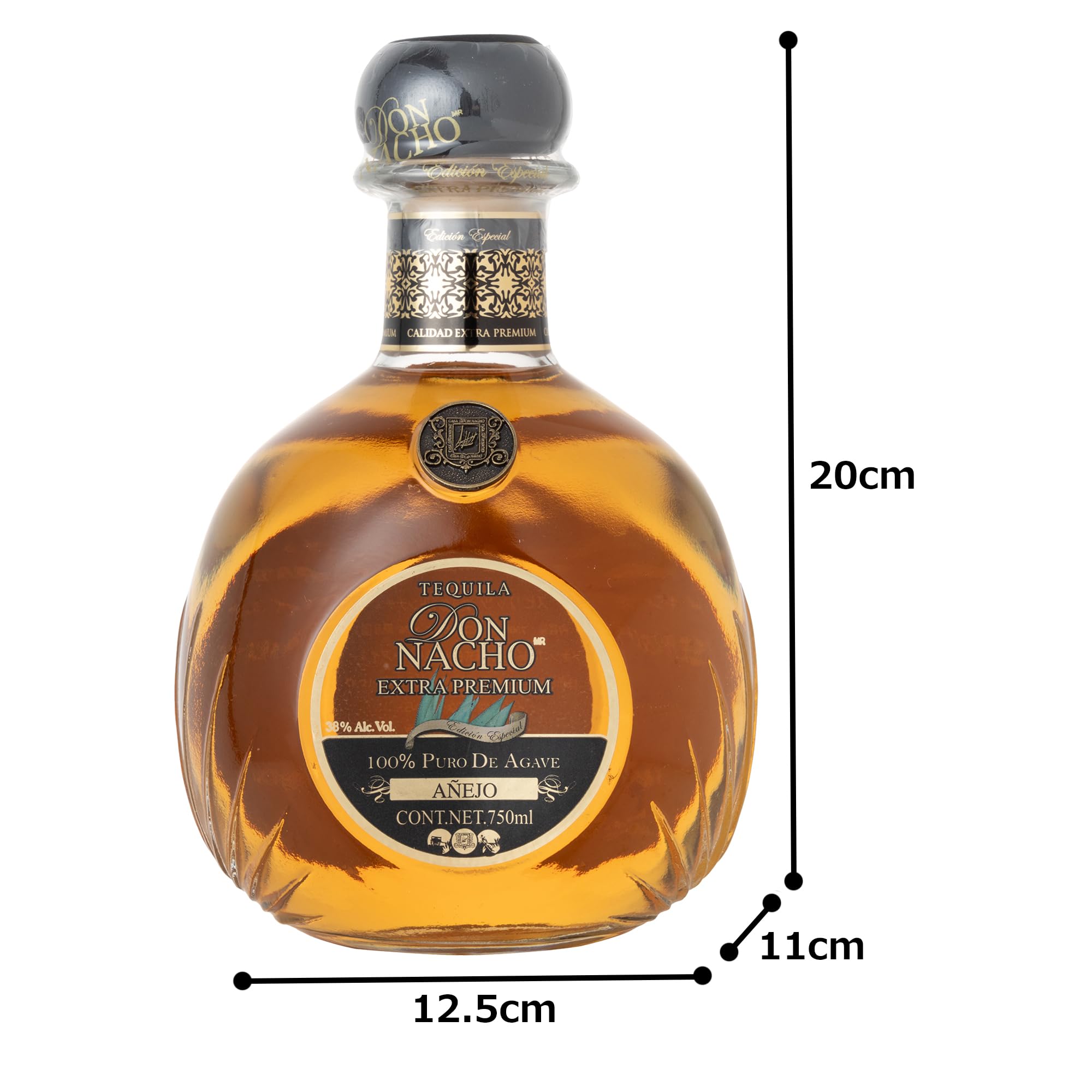 Amazon.co.jp: Don Nacho (ドン ナチョ) テキーラ エクストラ