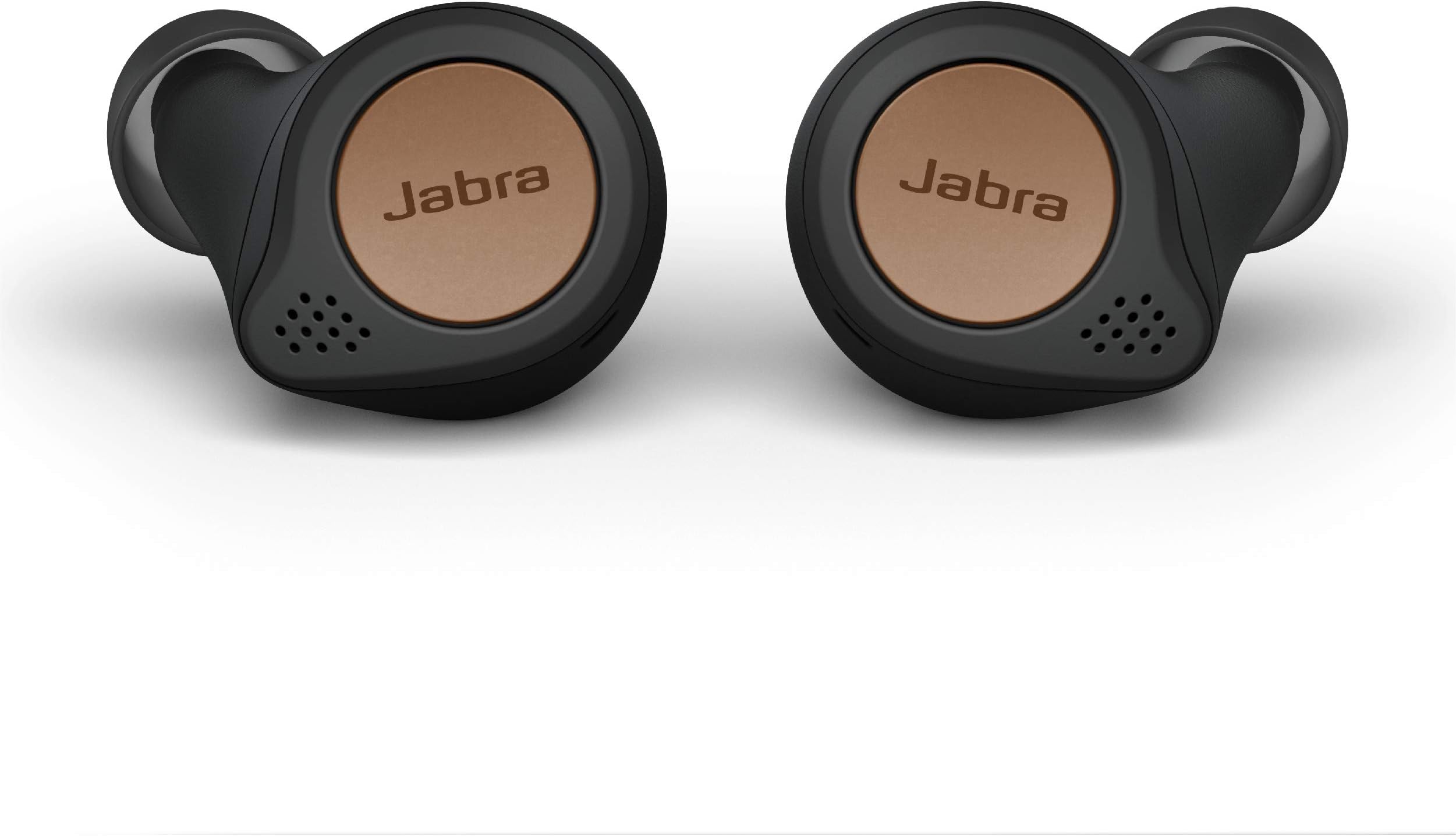 Jabra Elite Active 75t True Wireless Bluetooth Earbuds, Copper Black – Wireless Earbuds for Running and Sport, Charging Case Included, 24 Hour Battery, Active Noise Cancelling Sport Earbuds