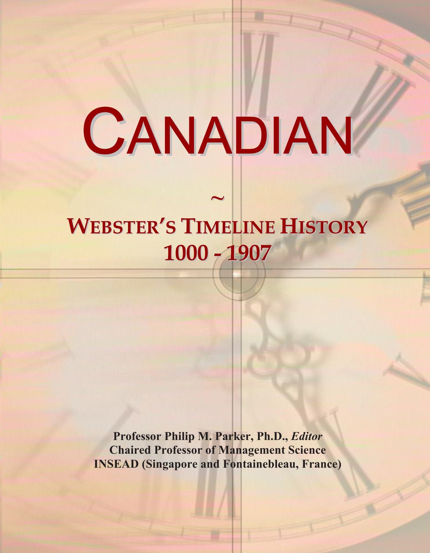 Canadian: Webster's Timeline History, 1000 - 1907