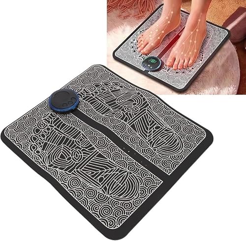 TAPPETINO EMS PER LA STIMOLAZIONE MUSCOLARE IN PROFONDITÀ DELLA PIANTA DEI PIEDI FAVORENDO LA CIRCOLAZIONE SANGUIGNA