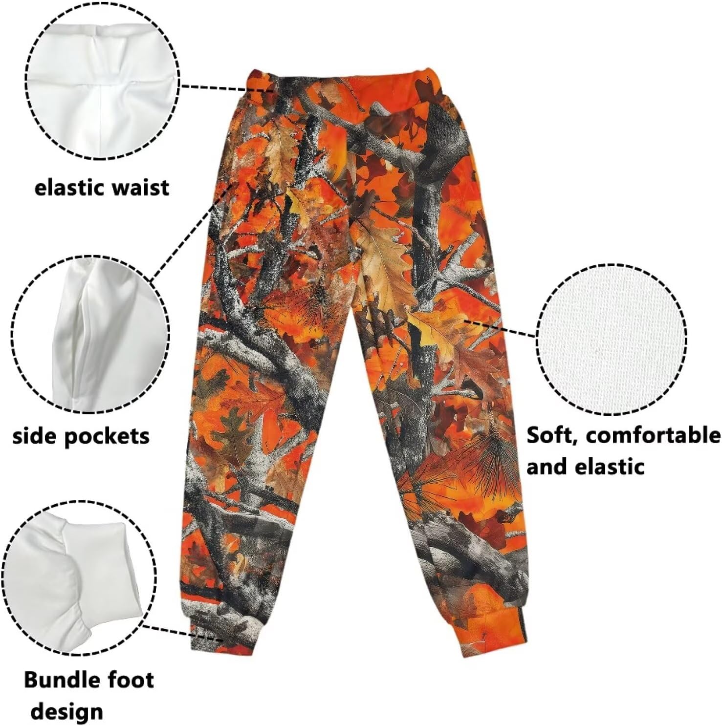 Renewold 4-15T Boys Pants Girls Casual Joggers Sports Sweatpants Activewear Clothes