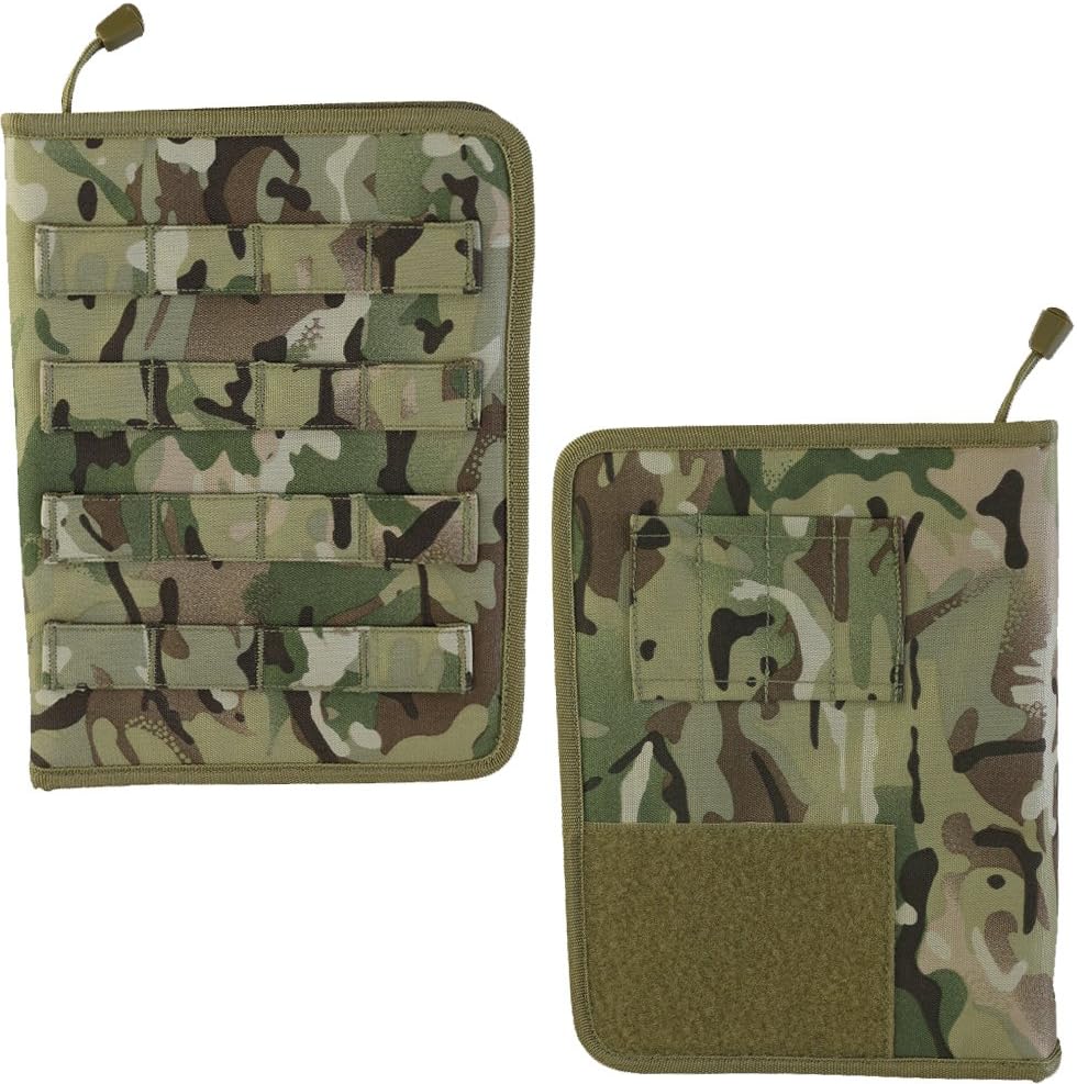 Kombat Molle Fully Zipped Tactical Notebook Notepad Holder Folder A5 BTP MTP