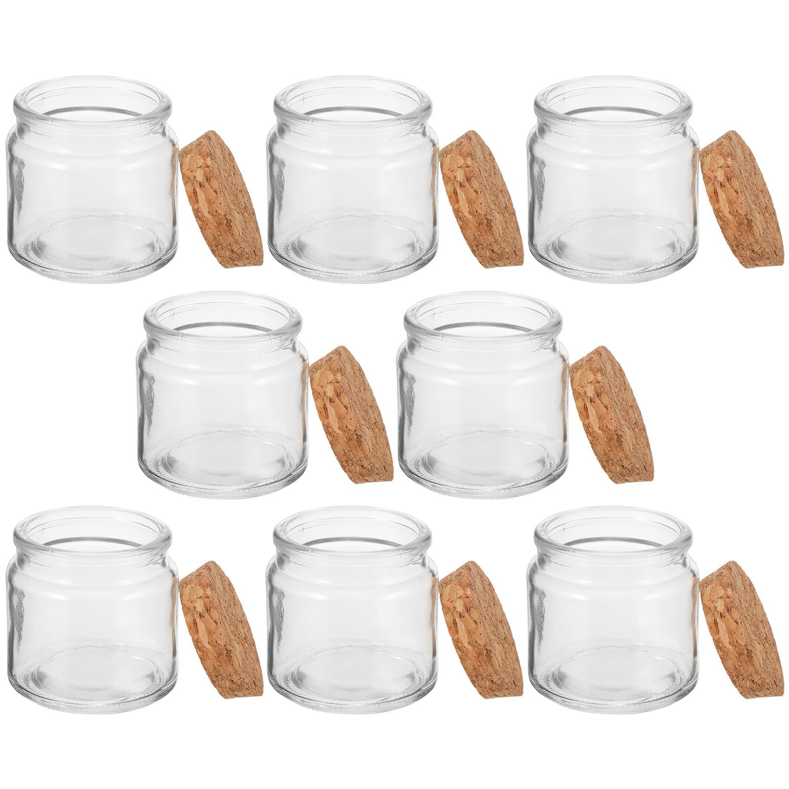 Tarros de vidrio con tapa para crear tus velas aromáticas y decorar con estilo tu hogar