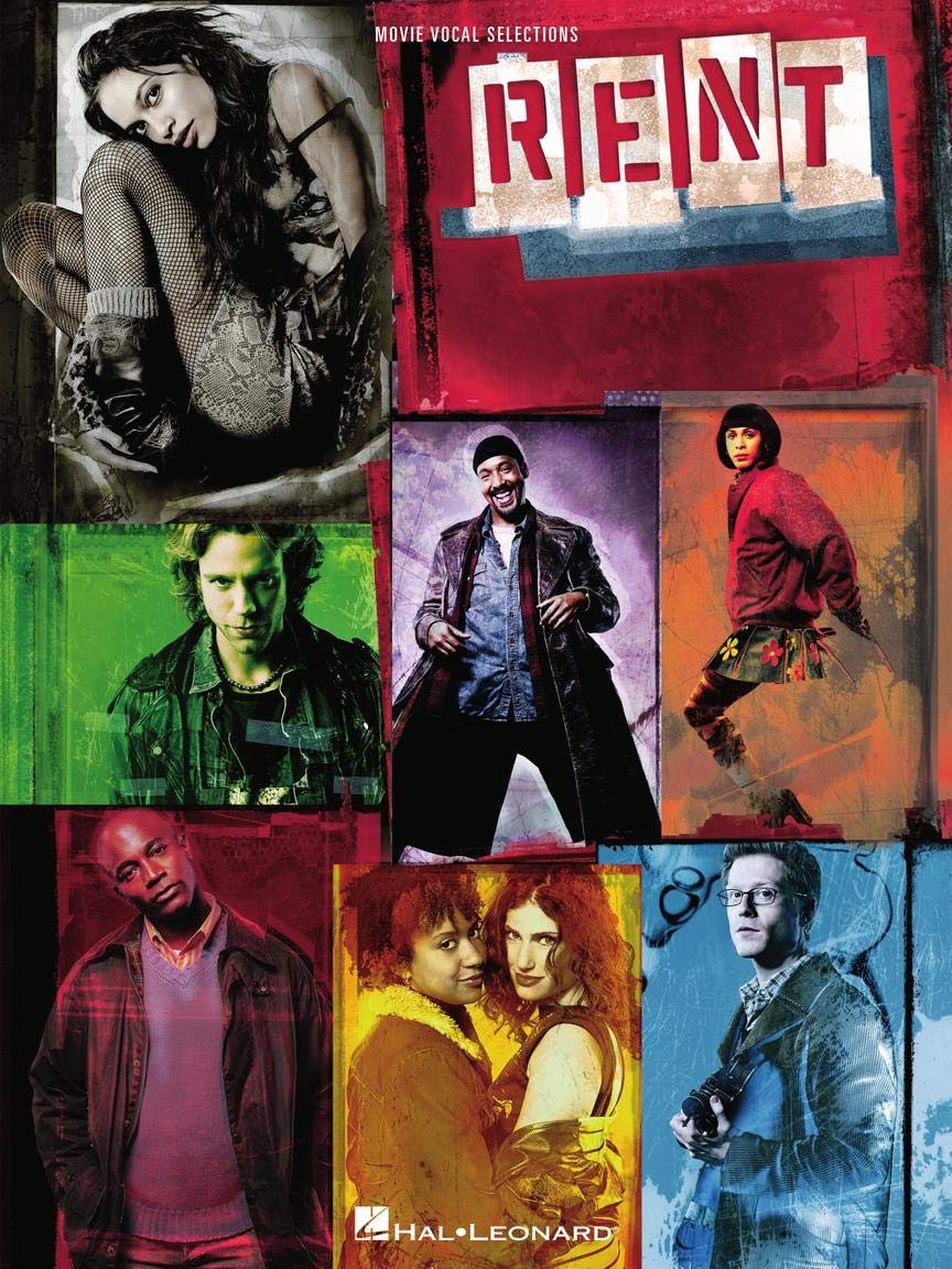 Rent: Movie Vocal Selections Songbook for Piano, Vocal and Guitar Chords | Broadway Sheet Music Collection from the Hit Musical Film | 18 Iconic Songs with Lyrics, Melody, and Guitar Chords
