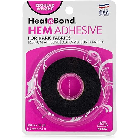 HeatnBond Hem Iron-On Adhesive for Hemming Pants Effortlessly
