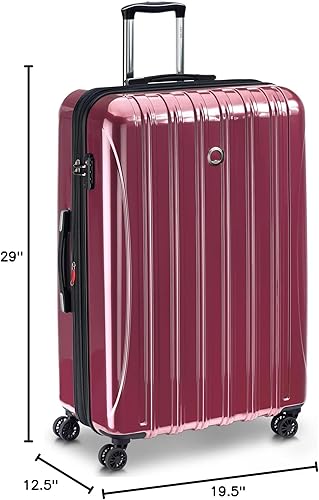 Miniatura 172 de Delsey Paris - Helium Aero - Maletas con laterales rígidos expandibles con ruedas giratorias, Rojo ladrillo