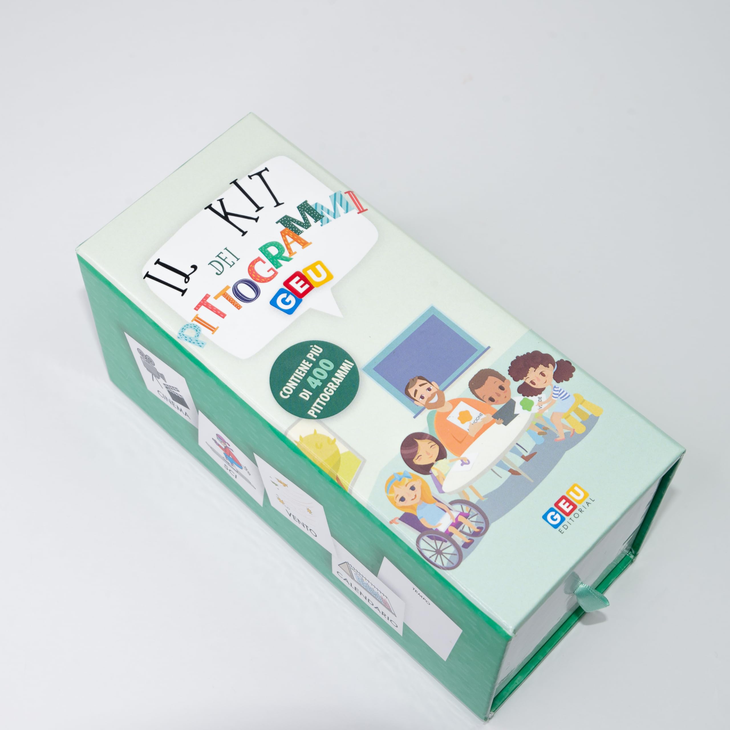 FLASHCARDS BAMBINI ITALIANO | PECS Autismo Immagini Italiano | Carte Flash Linguaggio Per Bambini | Il Kit Dei Pittogrammi - Editorial GEU (Italiano - 400 Flashcards)