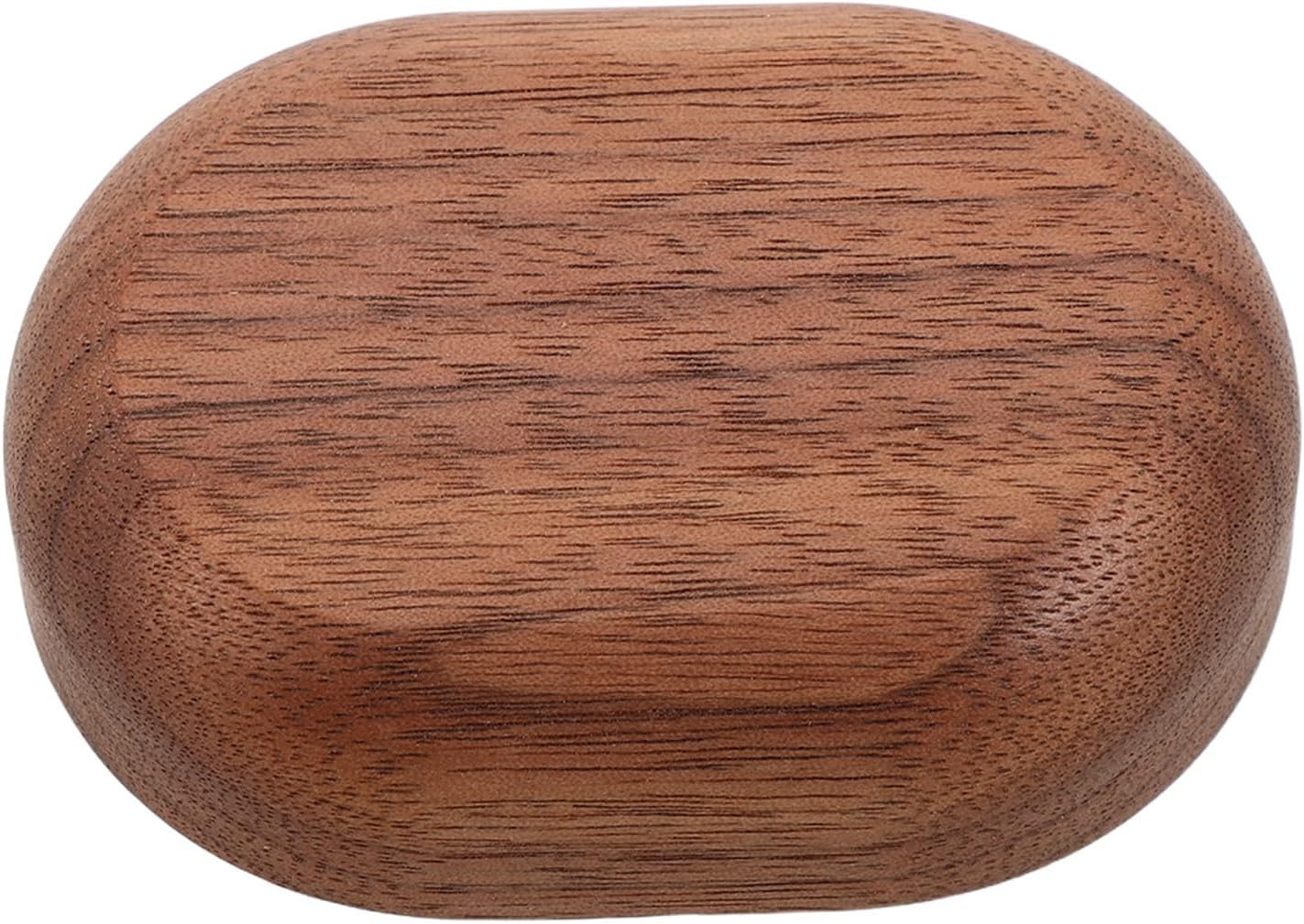 GALPADA Oval Wooden Pedestal Display Stand for Car Desktop Ornaments and Collectibles with Universal Compatibility and Sleek Design, for Car Dashboard or Counter Display