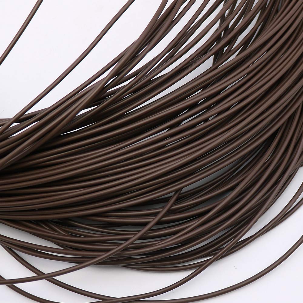 500 g PE rattan caffè tessitura materiale circolare rattan sintetico plastica rattan