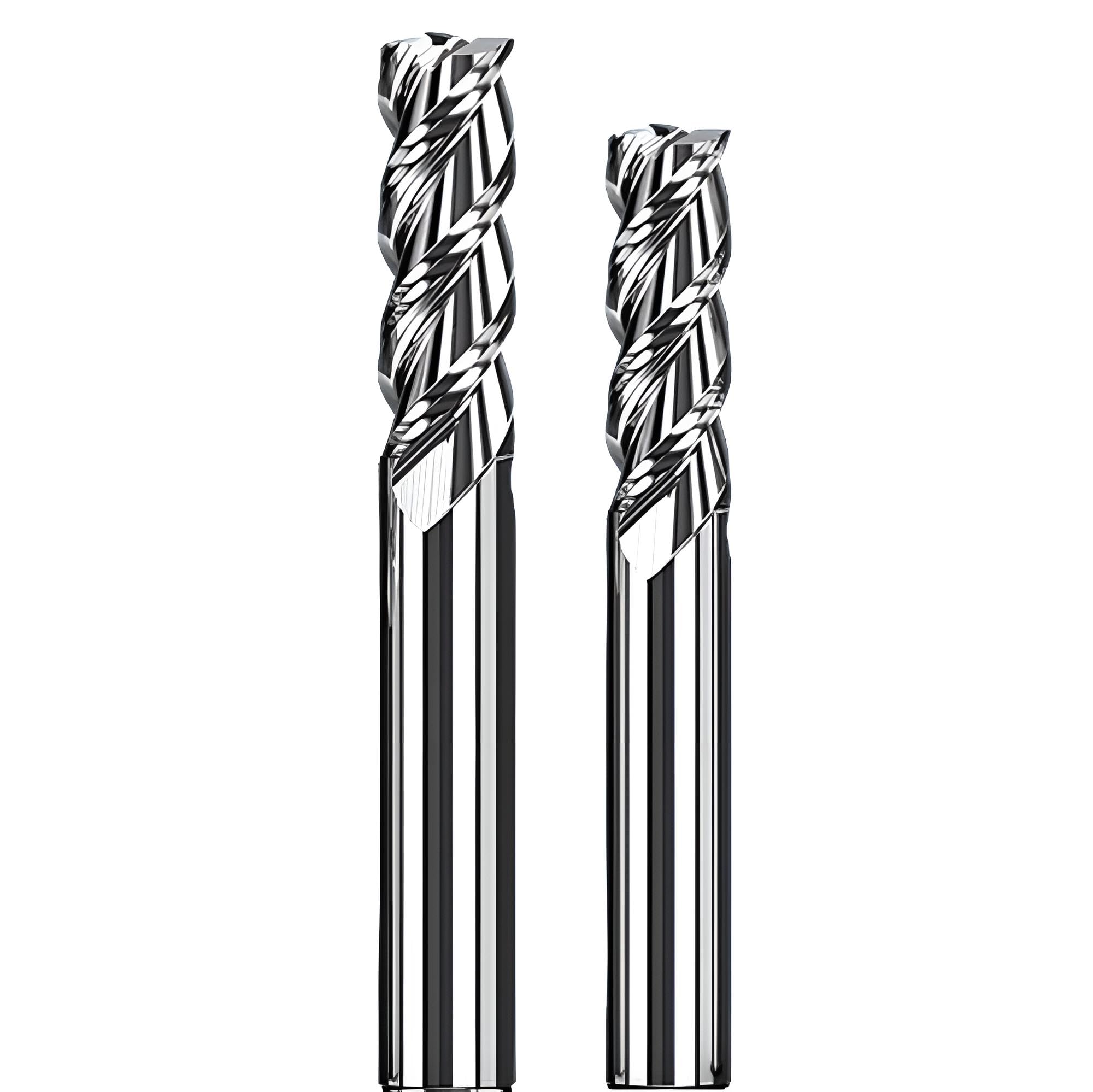 Frez VHM, Z=3, polerowane naprężenie, gładkie, ostre Ø 1-20 mm do aluminium, miedzi, MDF (12,0 x 45 x 100 - d2=12 mm XL)